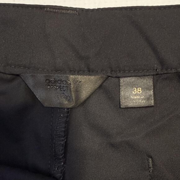 Adidas Pants Womens 8 Black Track Joggers Belted Stripes Crown Logo Missy Elliot - Picture 8 of 11